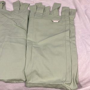 Pottery Barn Short Curtains